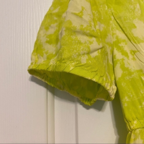 NWT Nordstrom Bp Green Tie Front Knot Dress Size XS. Beach coverup - Picture 6 of 7